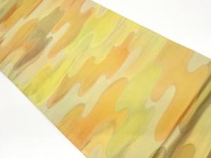 ヱ霞模様織出し袋帯